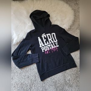 Aeropostale women's black hoodie size large
